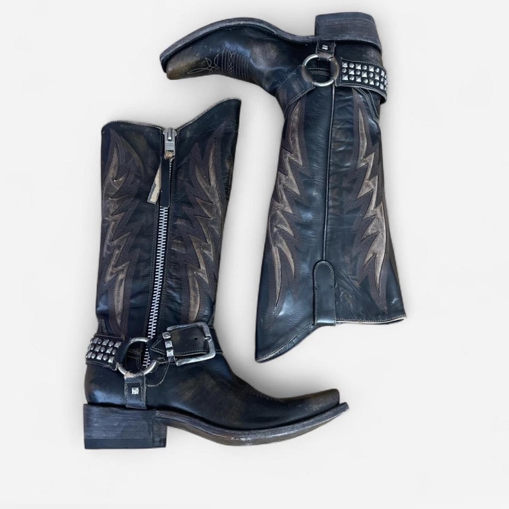 Old Gringo Studded Boots - Picture 3 of 7